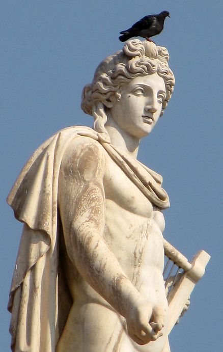 Greece Aesthetics Statues, Statue Of Apollo, Apollo Statue Aesthetic, Apollon Statue, Greek God Statues Aesthetic, Greek Gods Statues, Greek God Statues, Greek Mythology Apollo, Apollo Sculpture