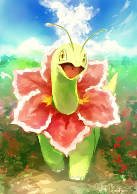 Grass Type Pokemon, Cute Pokemon Art, Pokemon Starters, Pokemon Backgrounds, Gold Pokemon, Oc Pokemon, Pokemon Fanart, Pokemon Images, Type Pokemon