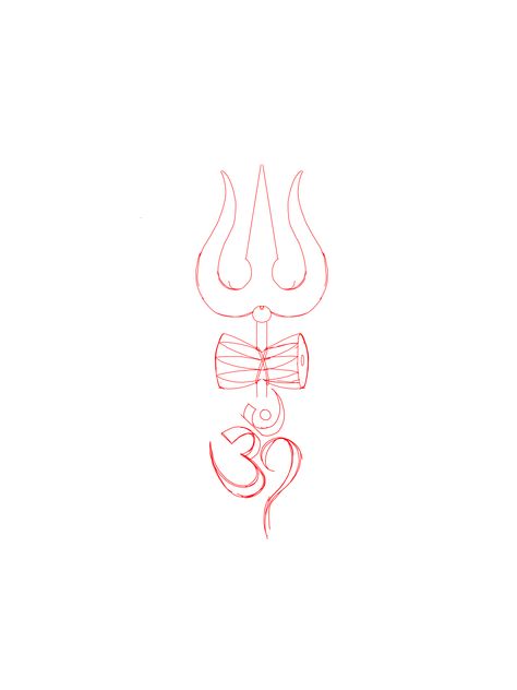 Trishul Sketch, Hindu Goddess Tattoo, Om Background, Bird Silhouette Tattoos, Half Sleeve Tattoos Sketches, Trishul Tattoo Designs, Trishul Tattoo, Typeface Poster, Mandala Inspiration