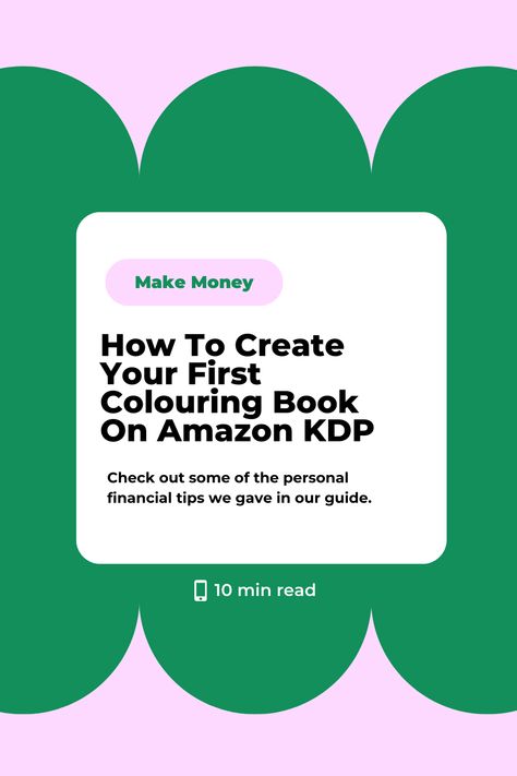 How To Create Your First Colouring Book On Amazon KDP Kdp Cover Design, Coloring Book Amazon Kdp, Kdp Coloring Book, Kdp Publishing, Make A Book Cover, Book Formatting, Content Creator Tips, Publish A Book, Amazon Kindle Direct Publishing