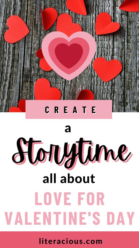 Sharing sweet books about love for Valentine's Day with this storytime lesson plan. Books About Love, Lion Valentine, Baby Storytime, Storytime Themes, Monkeys Jumping On The Bed, Puppet Stage, Time Craft, Michael Hall, Storytime Ideas