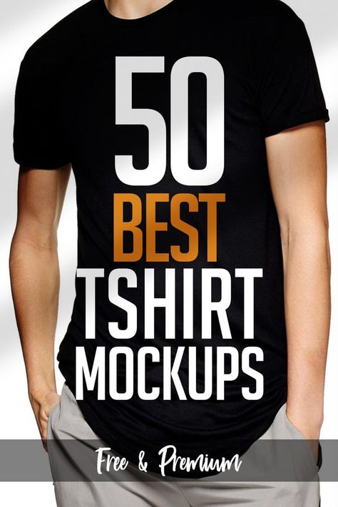 50 Best TShirt Mockups (Free & Premium) Mockups Free Tshirt, Mockup Templates Free T Shirts, Free Tshirt Designs Template, Tshirts Design Ideas Creative, Free Tshirt Mockups, Tshirt Mockup Free Templates, Tshirt Logo Ideas, Logo Shirt Ideas, Creative T Shirt Design Inspiration