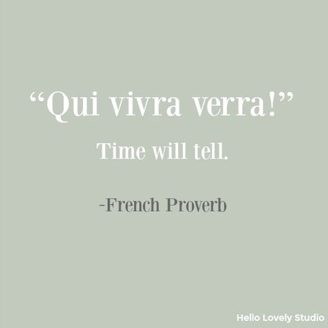 French Tattoo Quotes, Beautiful French Words, French Proverbs, French Words With Meaning, French Words Quotes, Basic French Words, Short Meaningful Quotes, Latin Quotes, Inspirerende Ord