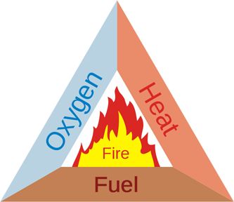 The Science of Fire Fire Triangle, Fire Safety Training, Camping First Aid Kit, Camping Safety, Types Of Fire, Safety Courses, Prepper Survival, Safety Training, Disaster Preparedness