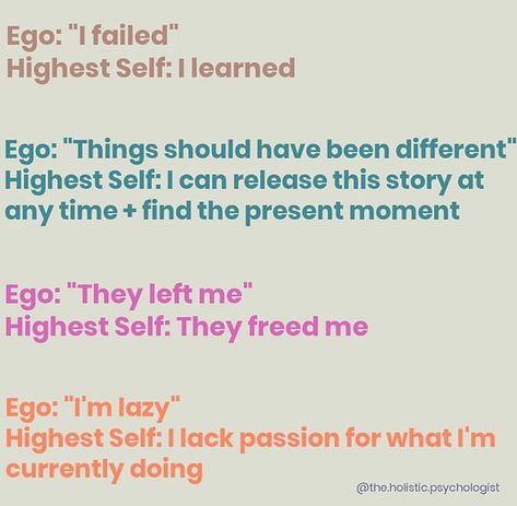 Ego Higher Self, Shadow Self Vs Higher Self, Ego Vs Higher Self Quotes, Ego And Higher Self, Ego Vs Spirit, Intuition Vs Ego, Ego Vs Intuition, Intuition Vs Overthinking, Ego Affirmations