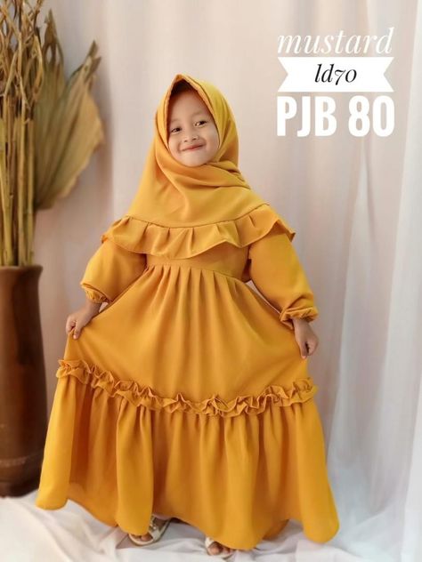 Abaya Styles For Kids, Muslim Kids Fashion, Kids Abaya, Abaya Styles, Islamic Fashion Dresses, Styles For Kids, Moslem Fashion, Modest Dresses Fashion, Gaun Fashion