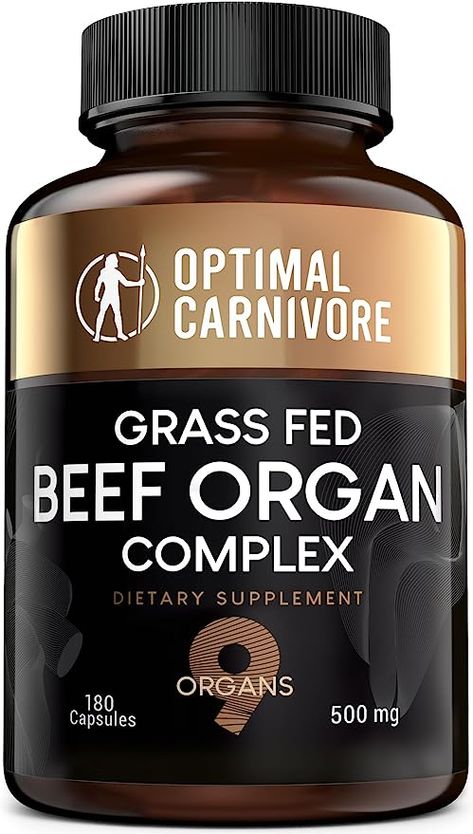 Amazon.com: Grass Fed Beef Organs, Beef Organ Capsules, Beef Organ Supplement, Organ Supplement Grass Fed, Organ Meat Capsules, Grass Fed Organ Complex - 9 Organs - Beef Liver, Brain, Thymus, Lung, Gallbladder : Health & Household Organ Meat, Most Nutrient Dense Foods, Potassium Vitamins, Men's Vitamins, Calcium Vitamins, Vitamins For Kids, Beef Liver, Prenatal Vitamins, Nutrient Dense Food