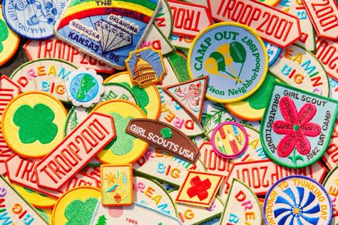 Debbie Millman, Girl Scout Patches, Girl Scout Badges, Girl Scout Camping, Badge Icon, Scout Badges, Scout Camping, Girl Scout, North Star