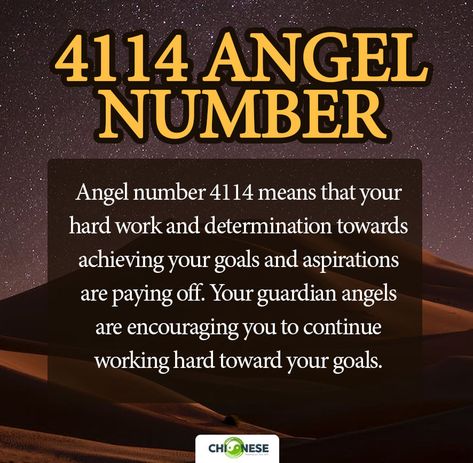 4114 angel number Angel Number Love, Twin Flame Meaning, Goals And Aspirations, Your Guardian Angel, Hard Work Pays Off, Guardian Angels, Spiritual Meaning, Angel Number, Angel Numbers