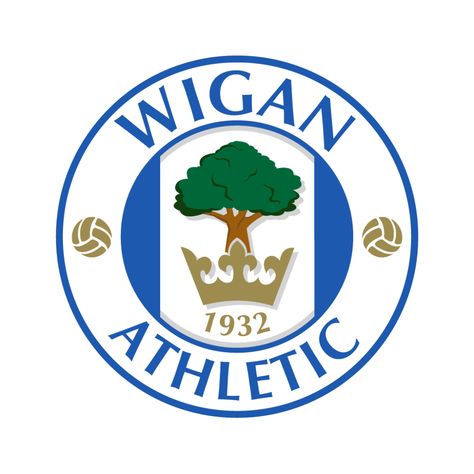 Wigan Athletic, English Football League, Sports Signs, Association Football, Vector Pop, Embroidery Vector, Travel Logo, C Logo, Png Vector