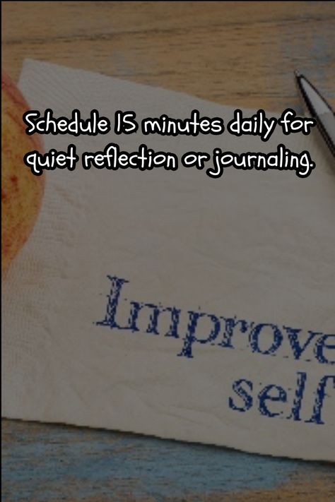 Give yourself the gift of clarity with 15 minutes of daily reflection or journaling. This life hack improves self-awareness, motivation, and focus, making it a great addition to your daily routine and lifestyle. Simple Daily Routine, Daily Reflection, Productivity Hacks, Life Hack, Self Awareness, Positive Mindset, 15 Minutes, Daily Routine, The Gift