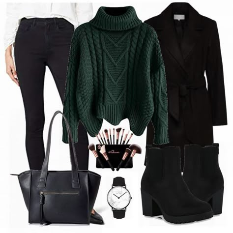 Winter Slytherin Outfit, Slytherin Winter Aesthetic, Hogwarts Winter Outfits, Slytherin Winter Outfits, Slytherin Outfit Casual, Dark Green Outfit Aesthetic, Slytherin Outfits Aesthetic, Slytherin Aesthetic Outfit, Slytherin Outfit Ideas