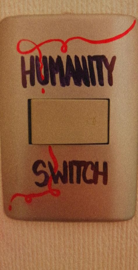 Humanity Switch, Door Mat, Home Decor, Home Décor