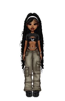 My Everskies Avatar Gacha Baddie Outfits, Imvu Black Girls Avatar Ideas, Everskies Outfits Black, Baddie Avatar, Everskies Baddie, Everskies Outfits Y2k, Everskies Dress, Everskies Profile, Extreme Cheapskates