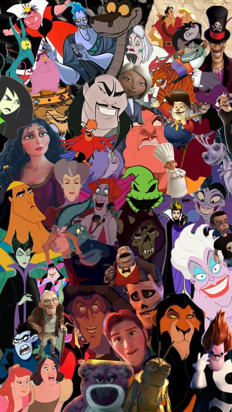 #disneyvillains #villainera #disney Villans Costumes, Disney Villain Costumes, Best Halloween Movies, Villain Costumes, Disney Collage, Disney Princes, Cellphone Wallpaper Backgrounds, Trunk Or Treat, Disney Life