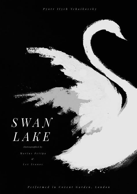 — ★ dominque weasley Black Swan Movie, Poster Room, Collage Poster, Movie Poster Art, Black And White Posters, Vintage Poster Art, Swan Lake, New Poster, Room Posters