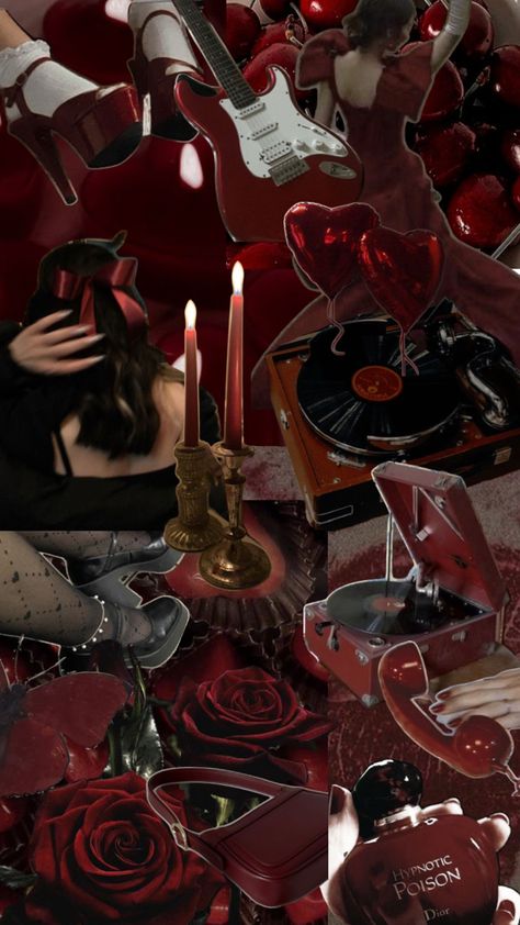 Dark Red Valentine Aesthetic, Dark Valentines Day Aesthetic, Dark Valentines Aesthetic, Italo Disco, Rose Gold Wallpaper, Girls Eyes, Dark Feminine Aesthetic, Blue Poster, Black Aesthetic Wallpaper