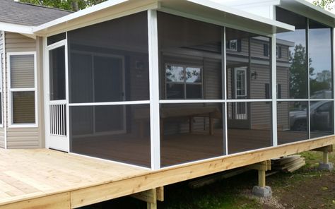 Mobile Home Porches & Decks Guide - Mobile Home Repair Mobile Home Patio Ideas, Mobile Home Porches, Mobile Home Addition, Mobile Home Patio, Mobile Home Deck, Manufactured Home Porch, Mobile Home Repair, Mobile Home Makeover, Mobile Home Renovations