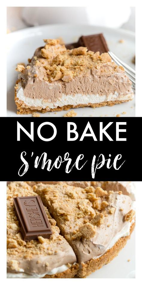 Easy Recipes With Graham Crackers, Graham Cracker And Marshmallow Recipes, Chocolate Pudding And Graham Cracker Dessert, Graham Cracker Whipped Cream Dessert, No Bake Cool Whip Pie, Graham Cracker Crust Pie No Bake, Desserts To Make With Cool Whip, Simple Cool Whip Desserts, Easy And Fun Desserts