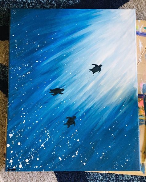 Disney Canvas Art, Disney Canvas, Canvas For Beginners, Seni Dan Kraf, Small Canvas Paintings, Canvas Painting Tutorials, Simple Canvas Paintings, Cute Canvas Paintings, Easy Canvas Art