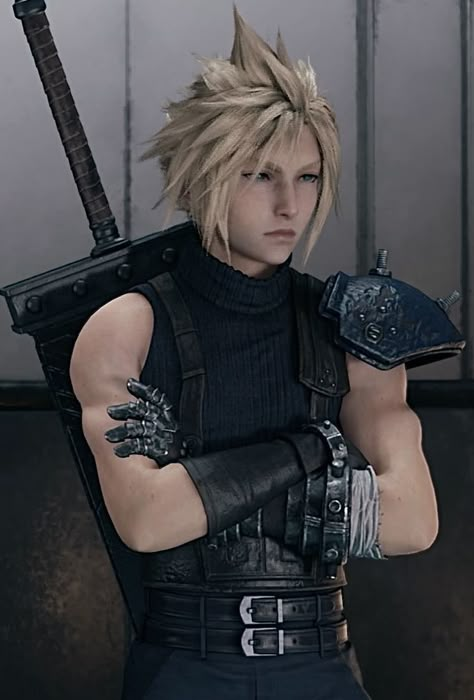 Cloud Strife Ff7, Final Fantasy Cloud Strife, Final Fantasy Cloud, Final Fantasy Xii, Final Fantasy Collection, Final Fantasy Vii Remake, Aesthetic Grunge Outfit, Final Fantasy Art, Cloud Strife