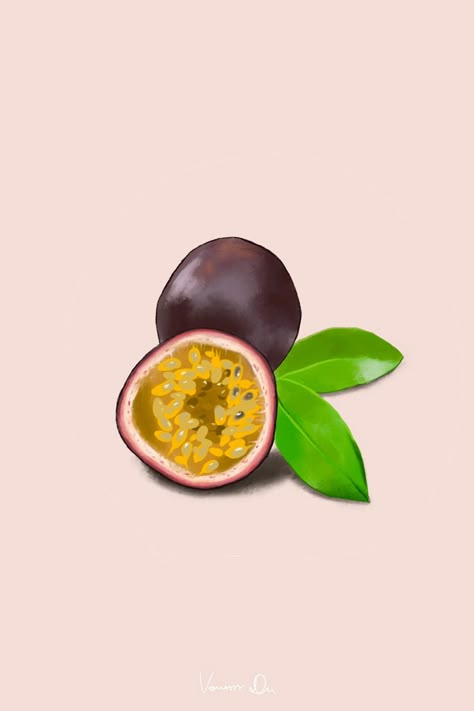 Passionfruit Tattoo, Passion Fruit Tattoo, Passionfruit Drawing, Passion Fruit Drawing, Passionfruit Illustration, Passion Fruit Flower Illustration, Passionfruit Slice, Passion Fruit Flower, Fruit Sketch