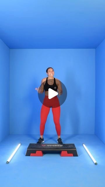 The HIIT Company on Instagram: "Feelin Unhinged 💙
#hiitstep #hiitworkout #gymgirl #fitnessmotivation" Quick Hiit Workout, Hiit Workout Videos, Step Aerobics, Step Workout, Hiit Workouts, Hiit Training, April 4, Hiit Workout, Workout Videos