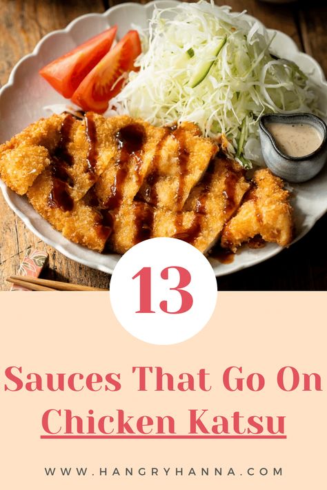 What Sauce Goes on Chicken Katsu? (13 Tasty Sauces) – Hangry Hanna Best Sauce For Chicken, Katsu Sando, Different Sauces, Japanese Sauce, Tonkatsu Sauce, Chicken Katsu, Plum Sauce, Spicy Mayo, Honey Mustard Sauce