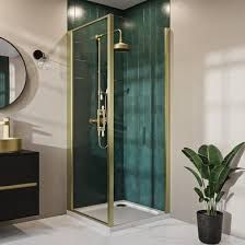 Toilet And Sink Unit, Hinged Shower Door, Bathroom Shower Enclosures, Shower Sliding Glass Door, Toilet Sink, Glass Hinges, Brass Shower, Brass Hinges, Sliding Shower Door