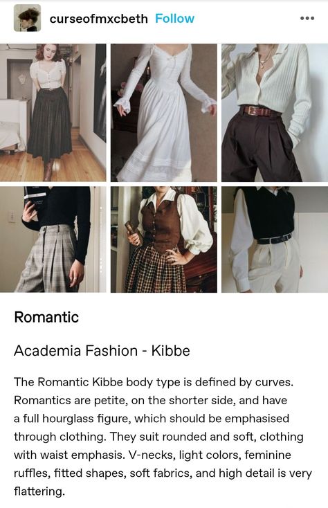 Kibbe Romantic Dark Academia, Light Academia Date Outfit, Romantic Academia Fashion, Academia Aesthetic Outfit Summer, Romantic Academia Aesthetic Outfit, Feminine Academia, Romantic Academia Outfits, Academia Summer Outfit, Academia Outfits Aesthetic