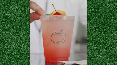 Augusta National unveiled *exactly* how to make its famous Azalea cocktail Azalea Cocktail, Pimento Cheese Sandwiches, Hot Chicken Sandwiches, Nashville Hot Chicken, Spring Cocktails, Augusta National, Cocktail Ingredients, Watch Party, The Masters