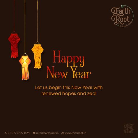 Let us begin this New Year with renewed hopes and zeal Happy New Year..! #earthroot #spices #herbs #spice #herb #Newyear #GujaratiNewYear #Newyearseve #Newyears #festive #festival #india #indianfestivals #fun #joy Happy New Year Diwali Wishes Gujarati, Hindu New Year Creative Ads, Saal Mubarak Gujarati New Year Wishes, Diwali New Year Post, Indian Happy New Year Greetings, Gujrati New Year, Happy New Year Wishes In Gujarati, Saal Mubarak Gujarati New Year, Happy New Year Hindu