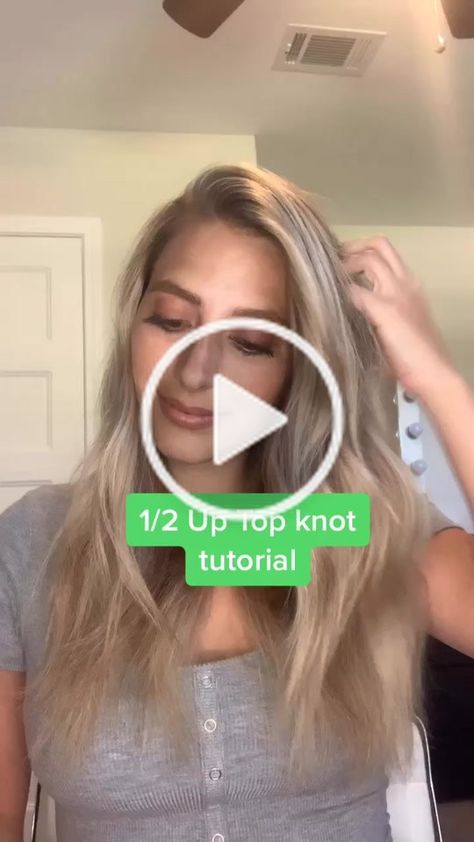 Top Knot Half Up Half Down, Hairstyle Tips, Braids For Medium Length Hair, Hair School, Easy Hairstyles For Medium Hair, Medium Length Hair Men, Hair Knot, Beautiful Hairstyles, Hairstyles For Medium Length Hair