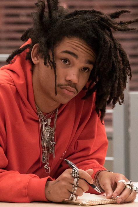 7 Fun Facts About Luka Sabbat, the Breakout Star of Grown-ish Luca Hall Grown Ish, Luca Hall, Lukas Sabbat, Luca Sabbat, Lukka Sabbat, Grown Ish Outfits, Freeform Dreads, Luka Sabbat, Grown Ish