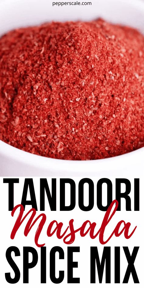 Burger Spice, Tandoori Marinade, Homemade Spice Mix, Spice Blends Recipes, Masala Spice, Spice Mix Recipes, Homemade Spice Blends, Tandoori Masala, Seasoning And Spice