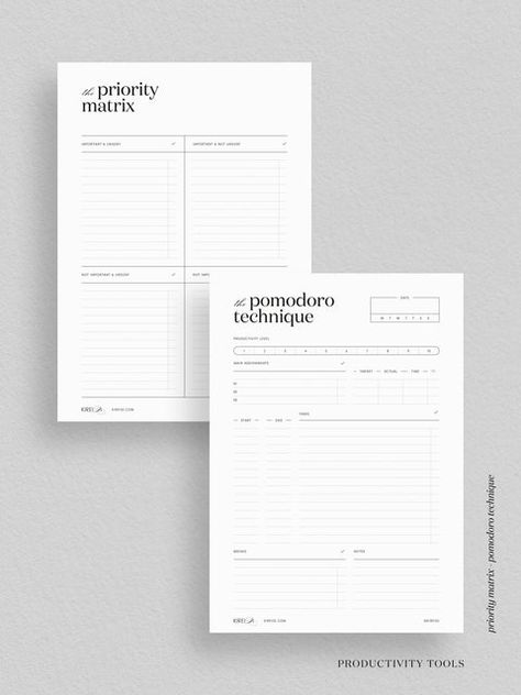 Aesthetic Luxe, Strategic Roadmap, Meal Planners, Pomodoro Technique, Digital Templates, Checklist Template, Work Activities, Goal Planning, Planner Printables