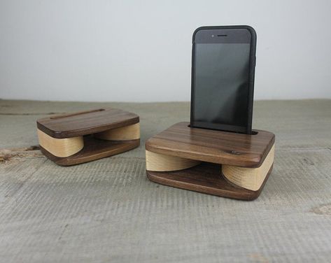 Passive Amplifier, Cell Phone Speakers, Wooden Phone Stand, Wood Speakers, Wood Phone Stand, Solid Oak Doors, Phone Dock, Wooden Desk Organizer, Passive Speaker