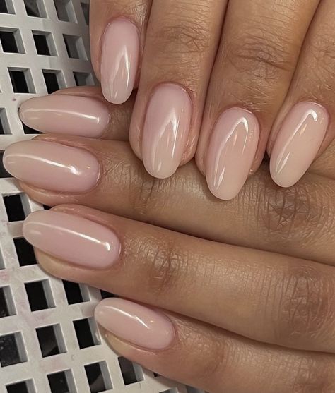 Olivia Nails, Beauty Cabin, Pale Pink Nails, Wow Nails, Classy Acrylic Nails, Oval Nails, Neutral Nails, Clean Nails, Fire Nails