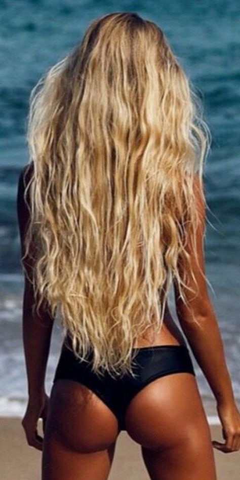 long blonde beach hair Surfer Girl Hair, Beach Blonde Hair, Surf Hair, Surfer Hair, Beachy Hair, Beach Blonde, Long Blonde, Long Blonde Hair, Surfer Girl