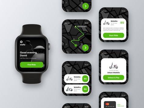 Apple Watch App Design, Smart Watch Design, Dashboard Design Template, Music App Design, Login Page Design, Apple Watch Design, Ui Ux 디자인, Ui Ux App, App Interface Design