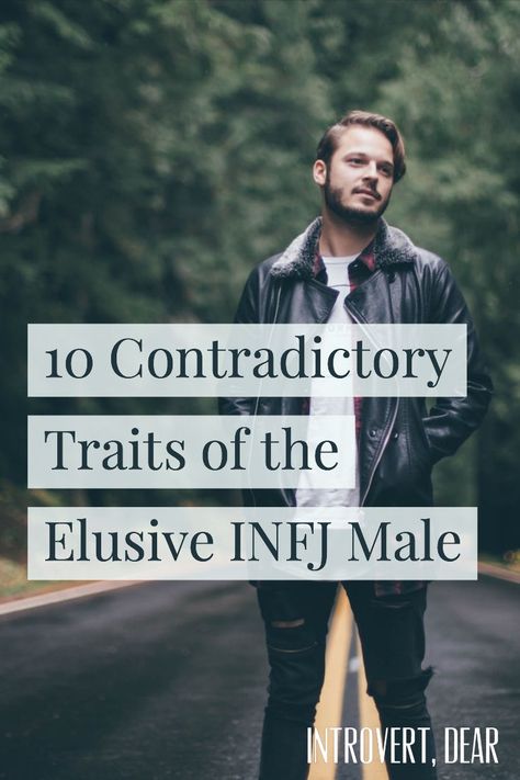 10 Contradictory Traits of the Elusive INFJ Male | INFJ men can be an enigma of sorts, living a life full of contradictions. Comprising only 0.5 to 1 percent of the population, INFJ men are rare indeed, making them different from most other men. Here's how. #INFJ #INFJproblems #INFJmale #INFJmen #16personalities #MBTI #MyersBriggs #personality #personalitytype Infj Men, Infj Male, Infj Aesthetics, Infj Aesthetic, Freud Psychology, Infp Infj, Myers Briggs Infj, Infj Problems, Rarest Personality Type