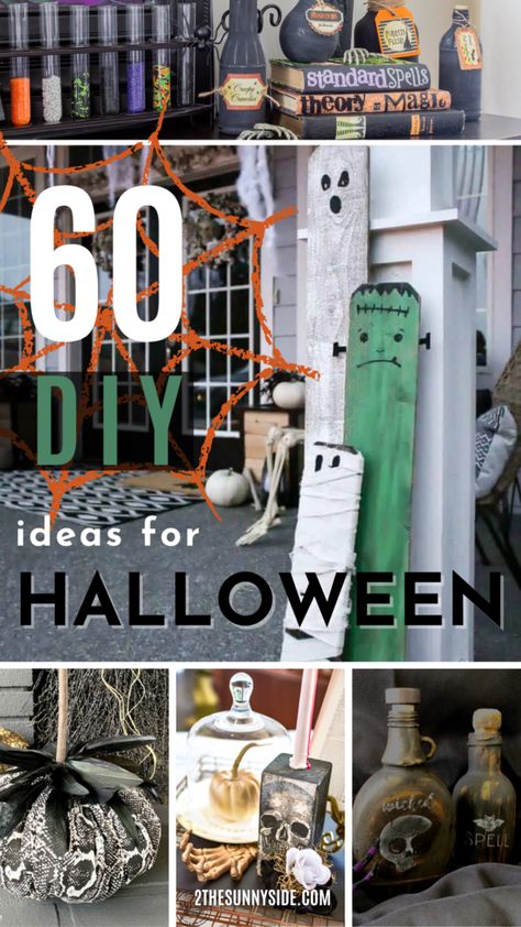 Easy Inexpensive Halloween Decor, Diy Halloween Outdoor Decorations Easy And Cheap Di, Simple Cheap Halloween Decor, Cheap Easy Outdoor Halloween Decorations, Cheap Homemade Halloween Decorations, Easy Cheap Halloween Decorations, Homemade Halloween Decorations Indoor, Easy Diy Halloween Decorations Indoor, 35+ Easy Outdoor Halloween Decorations To Make