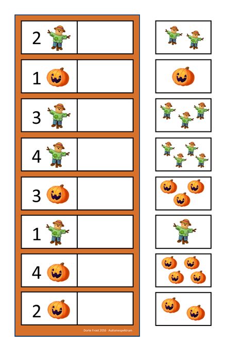 Thema Halloween, Counting Games, Card Games For Kids, Montessori Math, Halloween Math, Kindergarten Math Activities, Fall Preschool, October Halloween, Halloween School