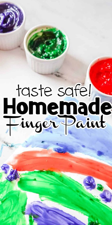 Painting and finger painting is one of my kids favorite things to do. Using basic household ingredients you can make this easy edible finger paint recipe at home for the kids to enjoy. This homemade finger paint recipe will give you bright and vibrant colors that are so much fun to paint with. Edible Finger Paint For Babies, Jello Painting, Diy Finger Paint, Finger Painting Ideas For Kids, Face Paint Recipe, Baby Finger Paint, Finger Paint Recipe, Edible Finger Paint, Finger Painting For Toddlers