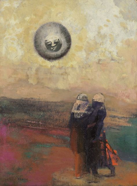 Odilon Redon. The Black Sun. c. 1900 | MoMA Odilon Redon, Post Impressionism, Art Et Illustration, Gustav Klimt, Art Movement, Art Plastique, Art Moderne, Impressionism, Art History