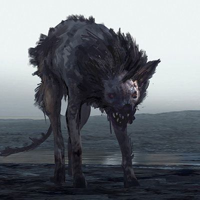 Hunt: Showdown - Hellhound Concepts, Ivo Nies on ArtStation at https://www.artstation.com/artwork/Zkzom Hunt Showdown Monsters, Mutated Animals Concept Art, Hunt Showdown Concept Art, Hunt Showdown Art, Wolf Character Art, Mythical Dogs, Apocalypse Inspiration, Zombie Animals, Dog Monster