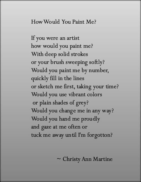 Poetic Words Feelings, Poetry About Art, Lovely Poems, Christy Ann Martine, Pretty Poems, Poems Deep, Meaningful Poems, Poetic Quote, Words That Describe Feelings