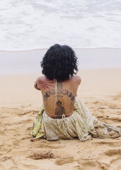 Kundalini Awakening Symptoms, Tattoos Black And White, Kundalini Awakening, Jhene Aiko, Best Friend Tattoos, Friend Tattoos, Tattoo Trends, Moon Phases, Moon