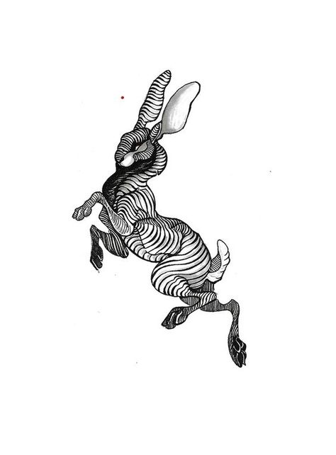 Hare Illustration, Mansion Aesthetic, Handpoke Tattoo, Rabbit Tattoos, 4 Tattoo, Art Student, Rabbit Art, Bunny Art, Like Animals