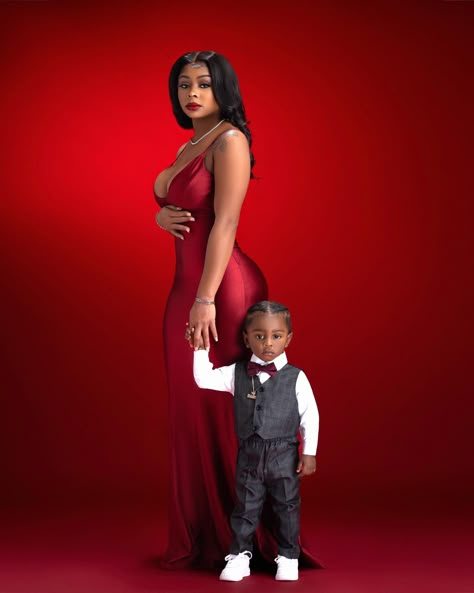 Mother And Son Picture Ideas Black, Mommy And Son Christmas Photo Shoot Black, Mother Son Photography Black, Black Tie Photoshoot Family, Mom And Son Valentines Day Photos Black, Family Valentines Day Photoshoot Black, Mother And Son Maternity Shoot, Photoshoot Ideas For Mom And Son, Mommy And Son Valentines Day Photo Shoot